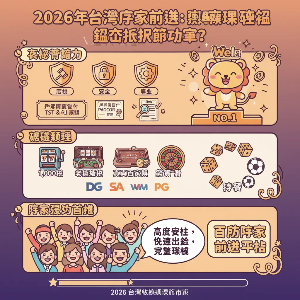 2026 年臺灣玩家首選：威樂娛樂城為何穩坐排行榜冠軍？